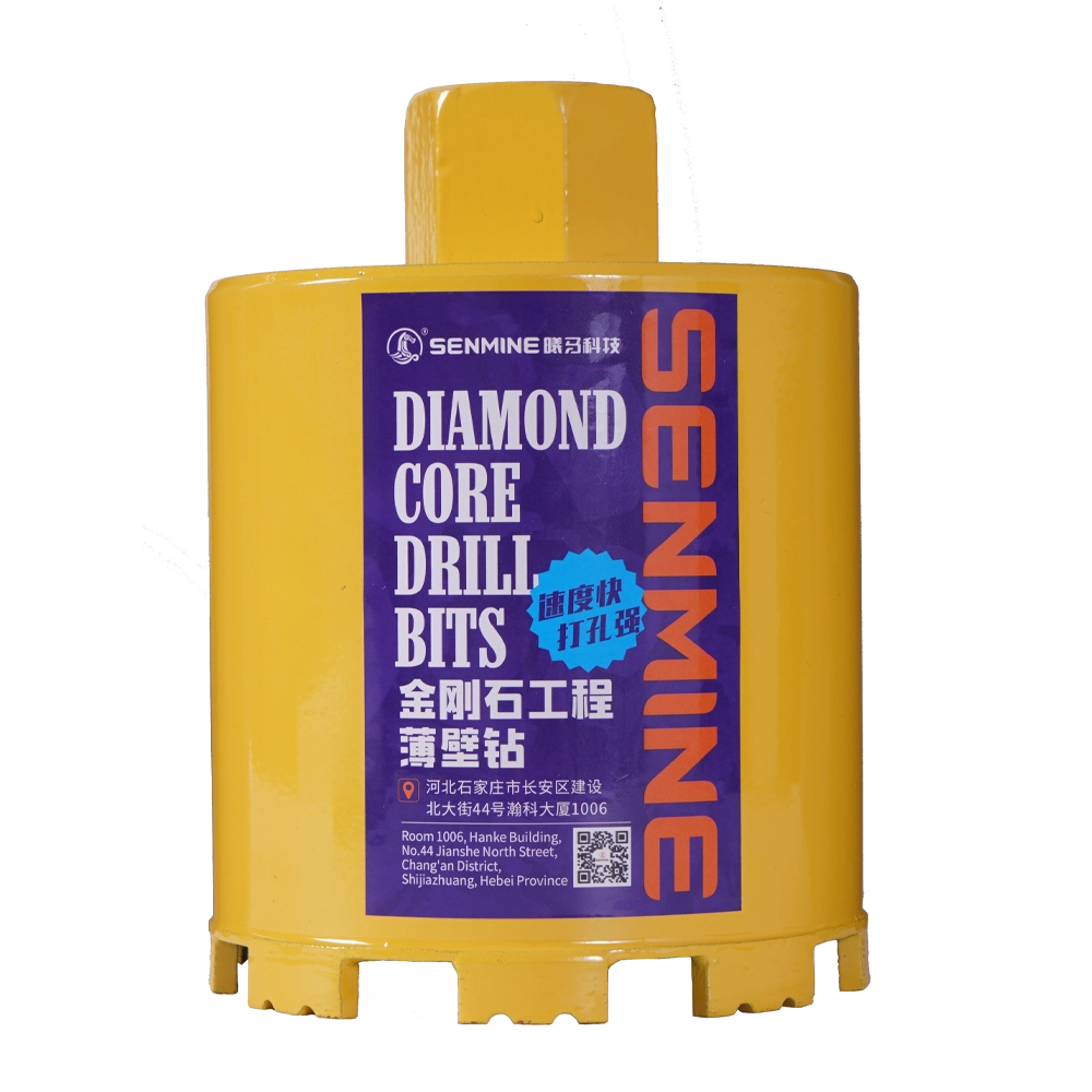 High Frequency Welded Short Diamond Core Drill Bit for Hand Held Machine 5 High Frequency Welded Short Diamond Core Drill Bit for Hand Held Machine - Image 2