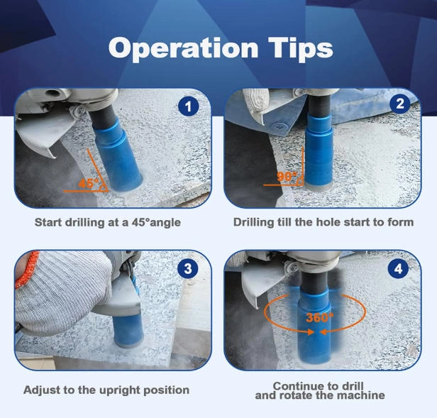 How to Use a Diamond Core Drill: Step-by-Step Guide 4 How to Use a Diamond Core Drill