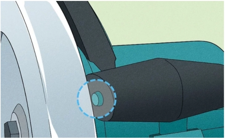 How To Change Circular Saw Blade 5 Locate the Arbor Lock
