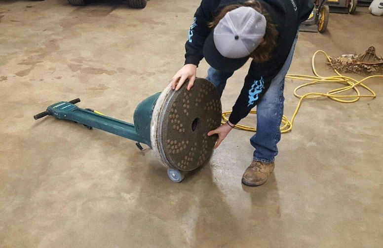 large diameter diamond floor pad