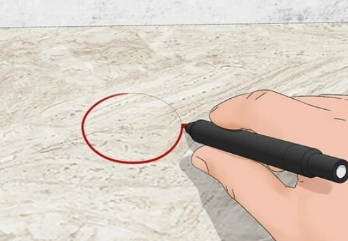 How to Drill Holes in Granite: A Step-by-Step Guide 5 mark the drilling area