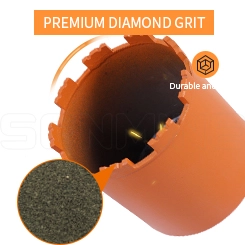 High Frequency Welded Short Diamond Core Drill Bit for Hand Held Machine 10 photobank 4