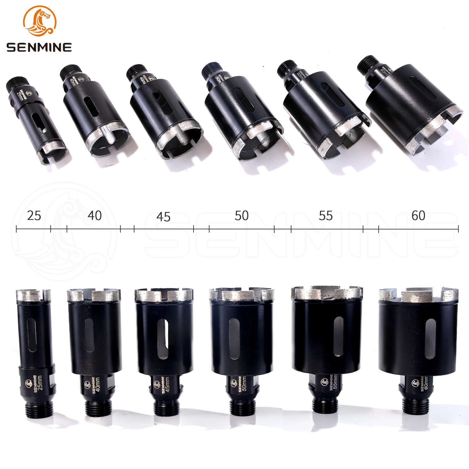 1/2 Gas Core Drill Bit 6-15mm 11 quanjiafu