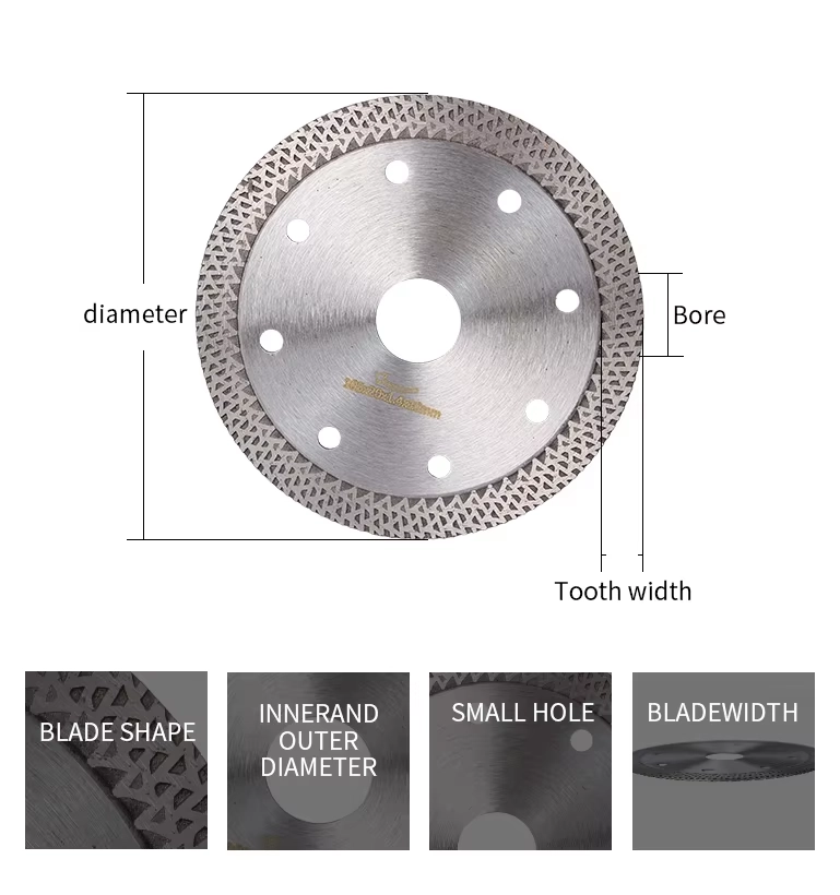 Ultra-thin Diamond Ceramic Saw Blade 6